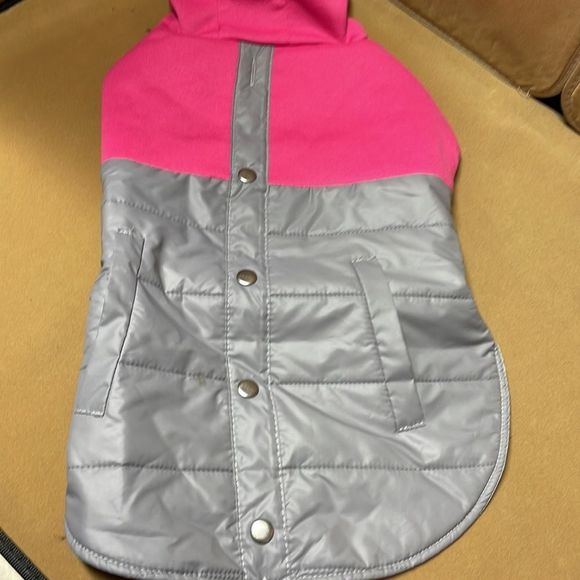 Pink and gray rain jacket - Picture 8 of 9